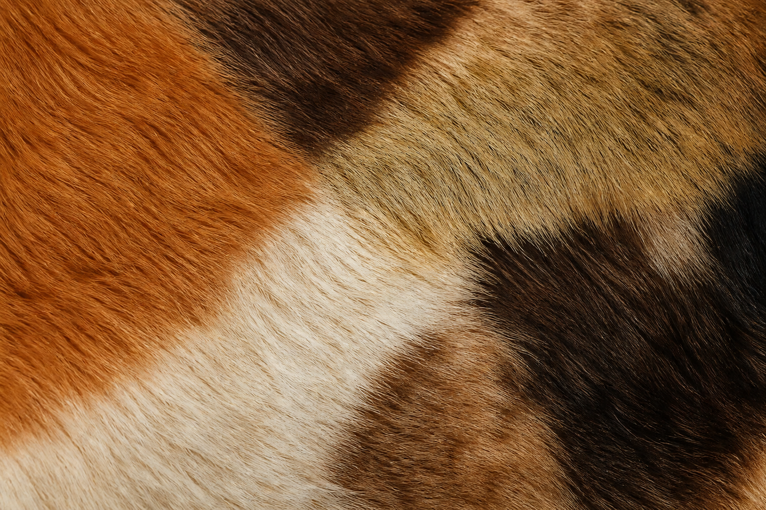 Five-color patchwork coat texture
